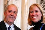 Andy Ross and Rebecca Taylor
