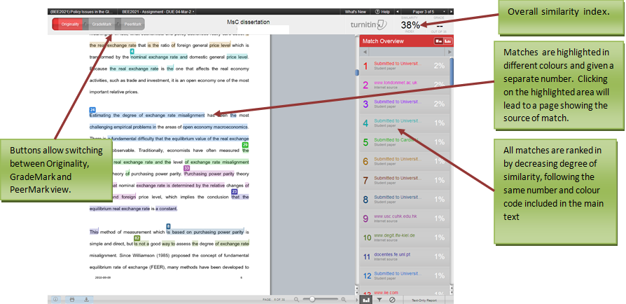 turnitin originality report example