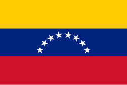 Flag of Venezuela (Bolivarian Republic of)